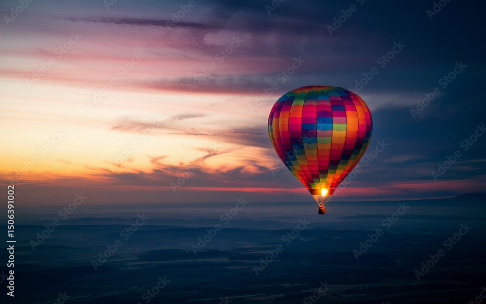 Fototapeta premium hot air balloon