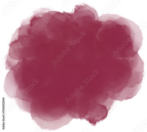 Pink watercolor
