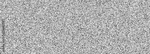 Rough grain snow overlay background. Black random noise texture. Abstract grungy grit dotted wallpaper. Distressed gritty dust backdrop with speckles, particles, drops, specks, flecks. Vector
