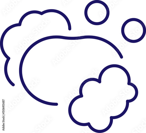 Soap Outline Linear Sign for Graphic and Web Design, Apps, Adverts, Various Cards