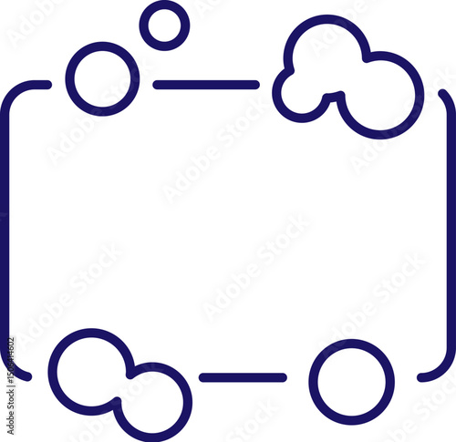 Minimalistic Icon of Soap for Graphics, Concept, Apps