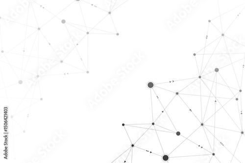 Abstract data connectivity pattern tech connectivity lines background