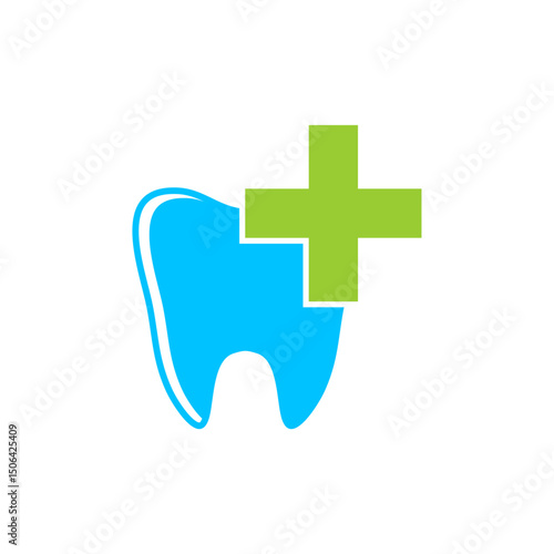 dental healty vector logo