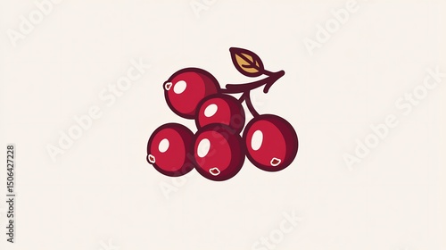 Crimson berries a sweet summer treat evokes joyous memories of picking fruits in the sunlight simple