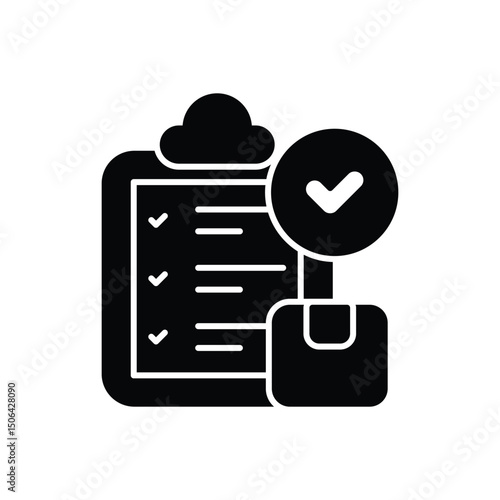 Shipping Manifest Icon vector stock illustration