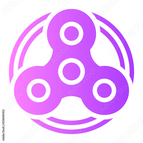spinner gradient icon