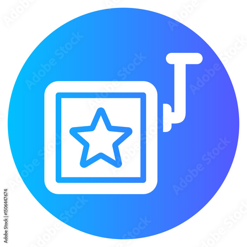 surprise box gradient icon