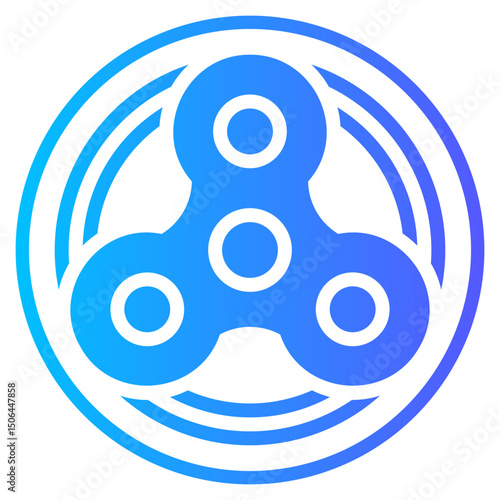 spinner gradient icon