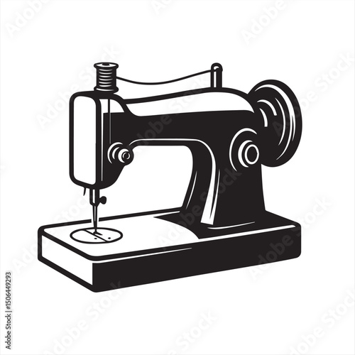 vintage sewing machine
