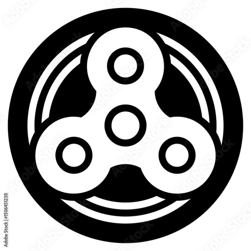 spinner glyph icon