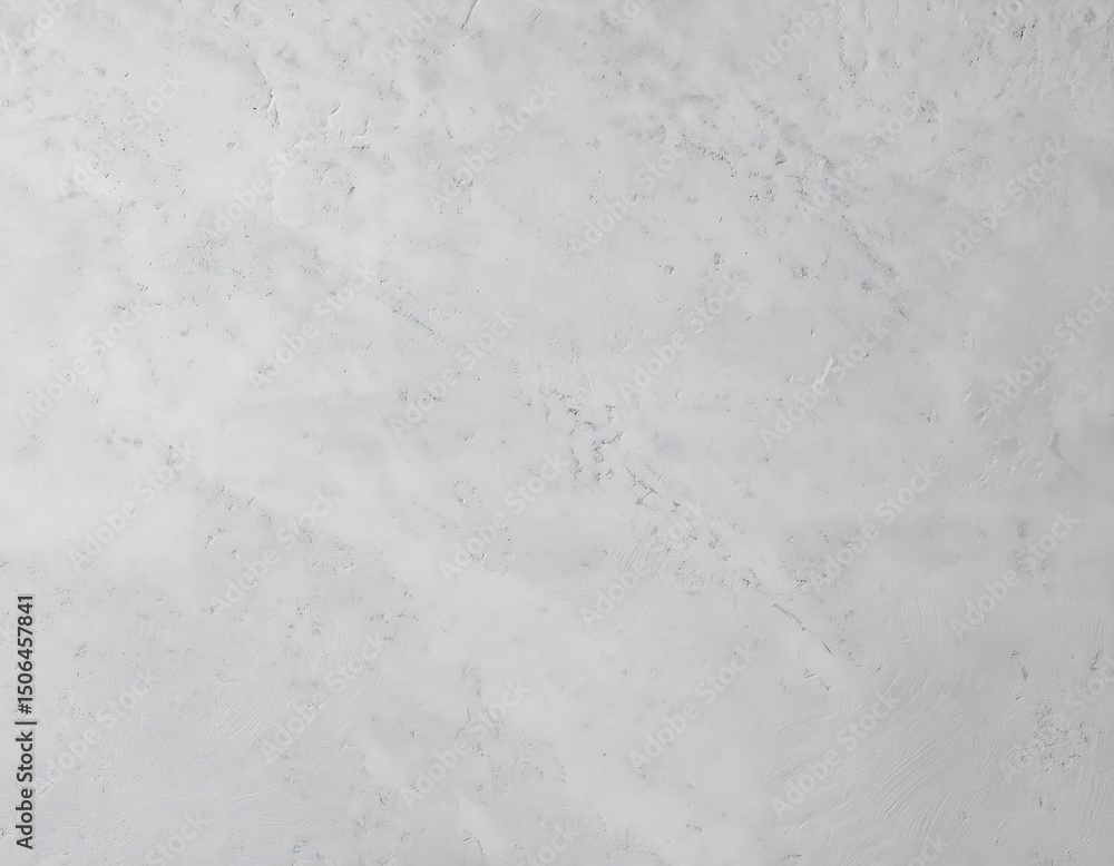 Naklejka premium A plain light-colored textured wall with subtle cracks and rough plaster surface.