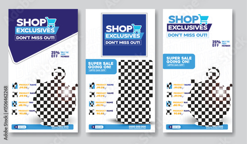 Black Friday and gadget sale IS story . Black Friday commercial. Sale promotion backgrounds