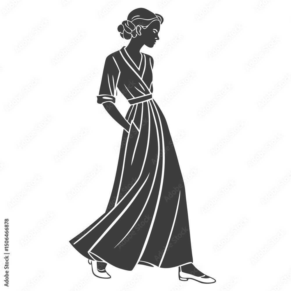 silhouette of a woman silhouette of a woman