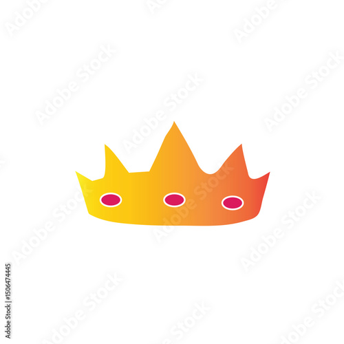 crown symbol image vector illustration crown image a sign for a queen or king