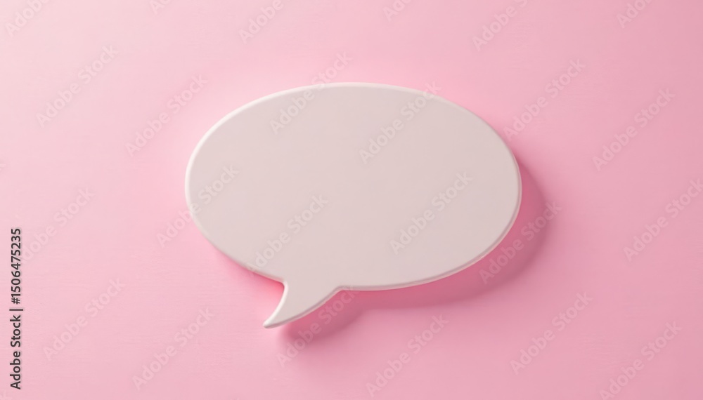 Subtle grey speech bubble pattern on pastel pink, speech bubble, peaceful, minimal Subtle grey speech bubble pattern on pastel pink, speech bubble, peaceful, minimal