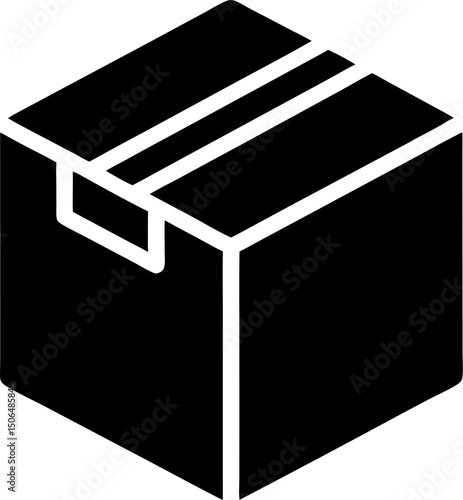 Package Box Vector Icon
