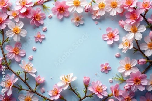 Delicate small blooms arranged in a repeating pattern , purple, graphic, botanical