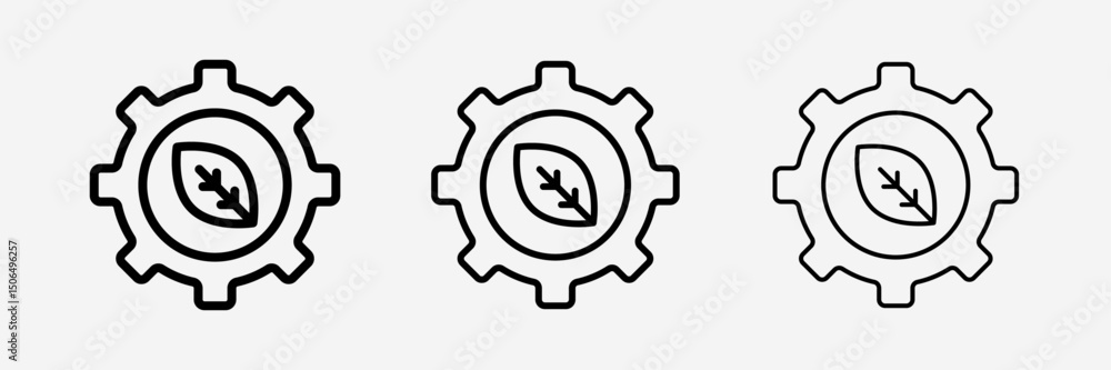 Green technology icon vector design illustration isolated on white background. Green technology icon vector design illustration isolated on white background.
