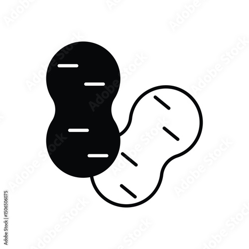 Peanuts  Vector icon