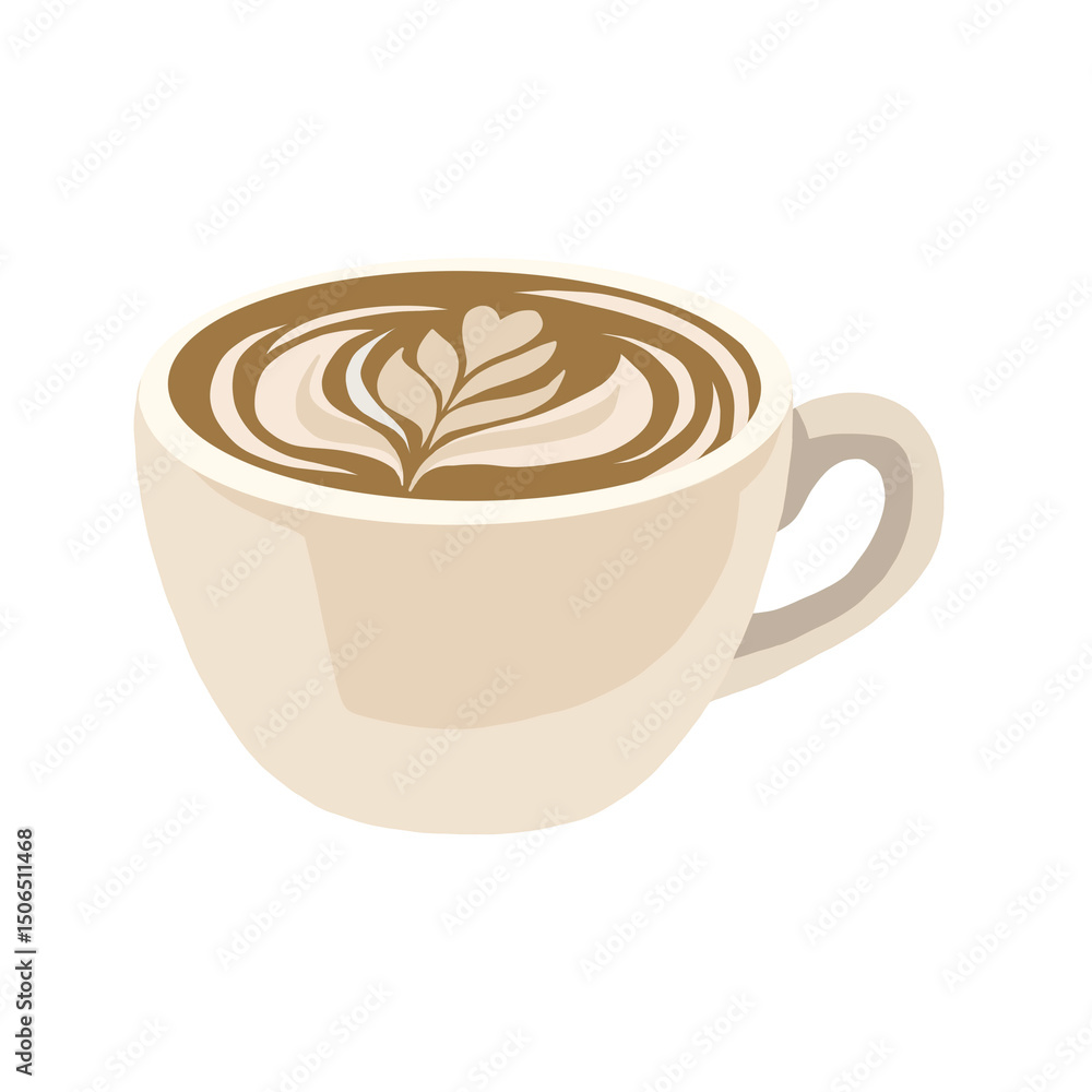 Obraz premium Coffee Latte