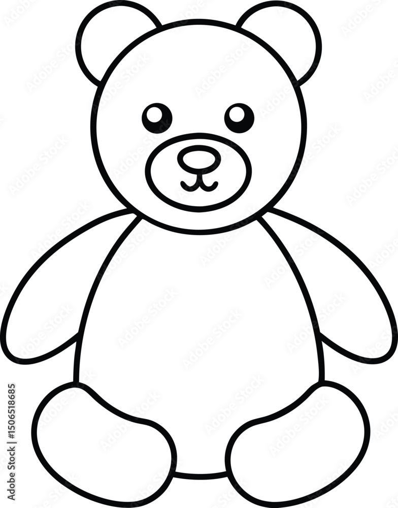 Fototapeta premium christmas teddy bear (3).eps