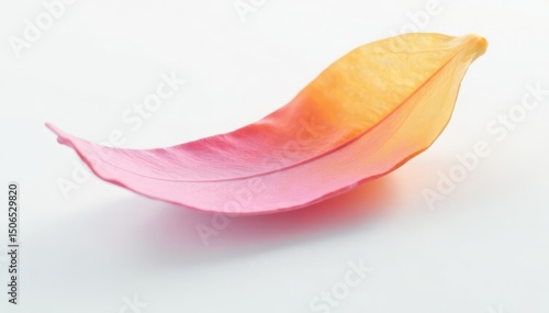 Close-up view of a solitary flap against a stark white backdrop , image, sharp