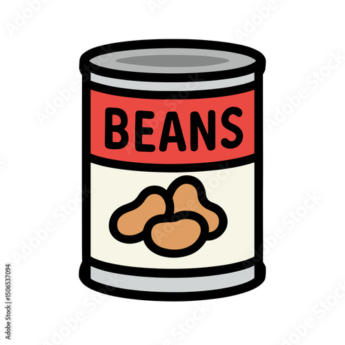 Canned Beans Icon