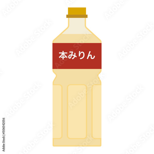 本みりんのアイコンイラスト 調味料シリーズ