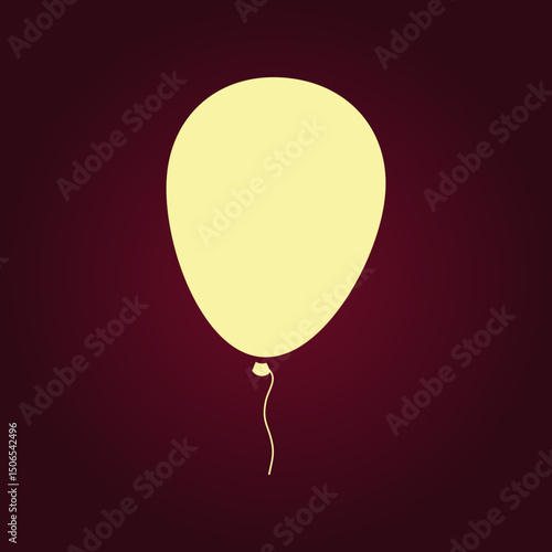 Balloon trendy artwork ravishing abstract vector illustration colorful applicable design