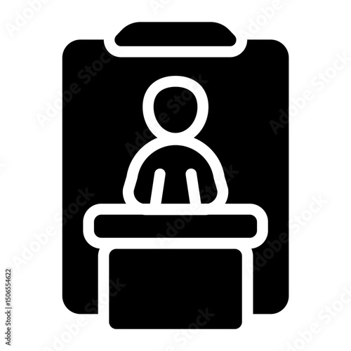 Web experience Solid Icon