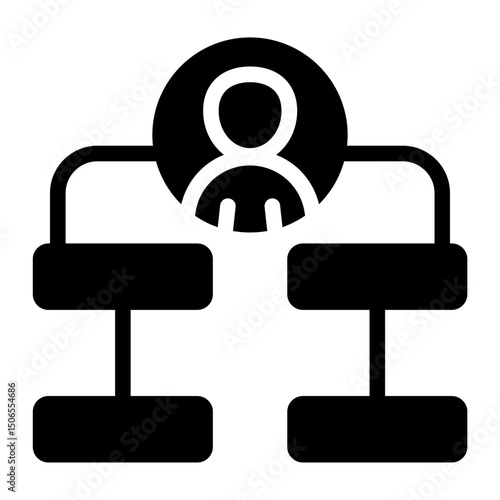 Website launch Solid Icon