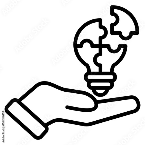 Problem Solving line icon