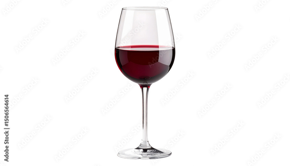 Verre à vin rouge ; fond transparent. Verre à vin rouge ; fond transparent.