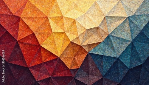 Abstract geometric tapestry, muted earth tones, repeat pattern, seamless pattern