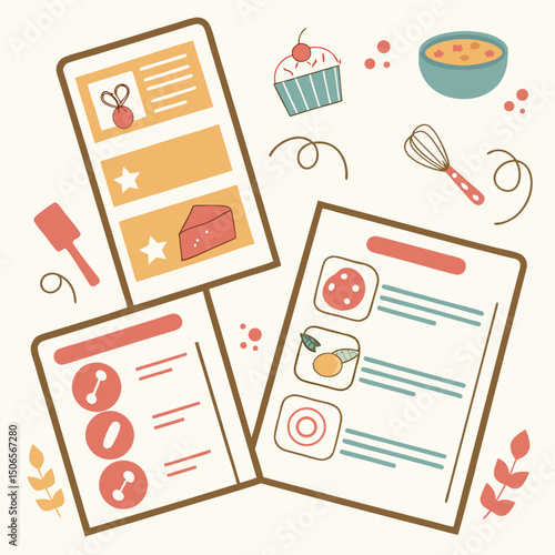 Cooking Recipe Infographic Template