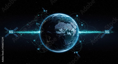 Wallpaper Mural Global 5G network Torontodigital.ca