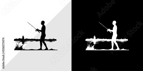 silhouette of people with their daily activities