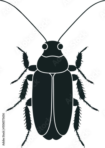 Cockroach  icon vector illustration