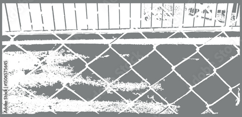 Barbwire isolated silhouette, Fence wire mesh barbed wire , barbed wire fence on the border