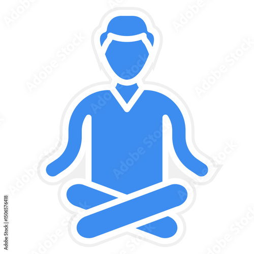 Meditation Icon Style