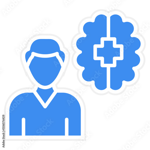 Mental Health Icon Style