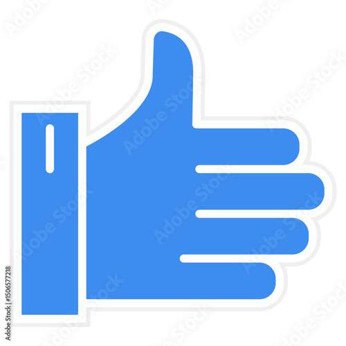 Okay Hand Sign Icon Style