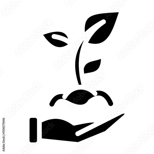 Replant Line Icon Style