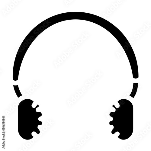 Earflaps Line Icon Style