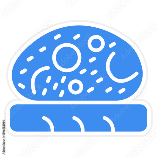 Bruschetta Icon Style