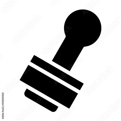 Stamped Line Icon Style