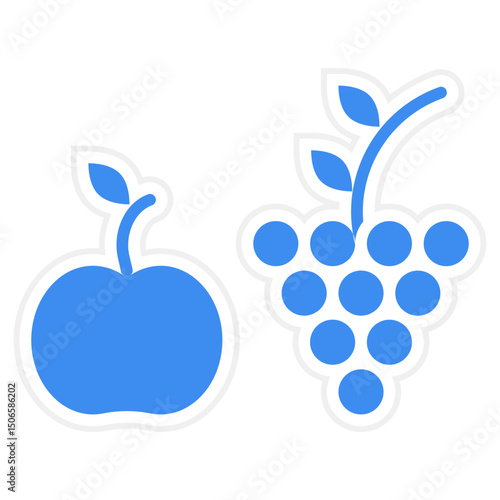 Low Fat Diet Icon Style