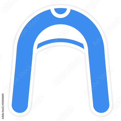 Mouthguard Icon Style