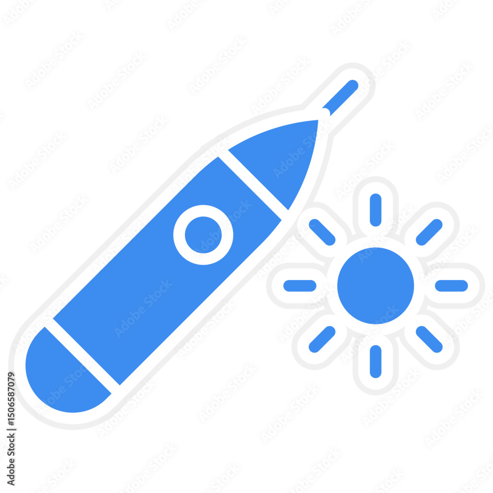 Obraz premium Laser Icon Style