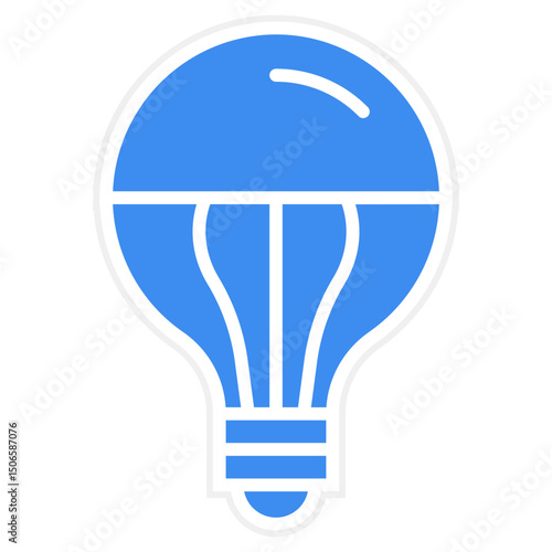 Led Lamp Icon Style